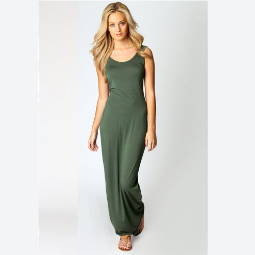 Slimming Sleeveless Wholesale Summer Dresses