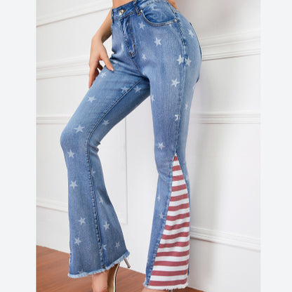 Women Casual High Waist Stretchy Wholesale Denim Jeans Pants