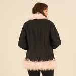 Flurry Patchwork Wholesale Stylish Women Coat