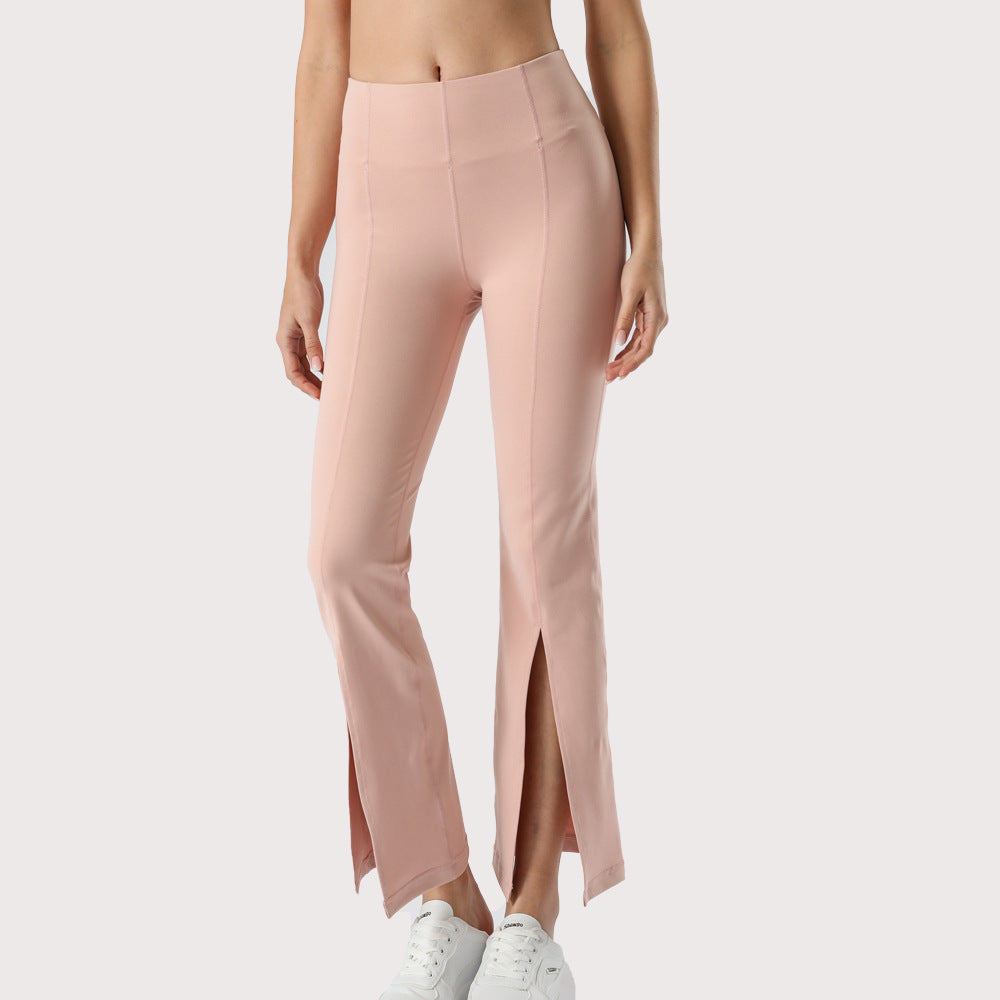 Slim Solid Flare Pants Wholesale Activewear For St. Patrick'S Day