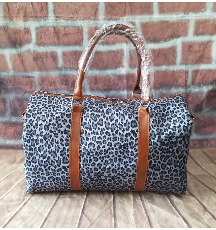 Leopard Print Colorful Travel Portable Bag Womens Boutique Wholesale