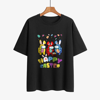 Short Sleeve Easter Graphic Print Wholesale T-shirt Tops Summer