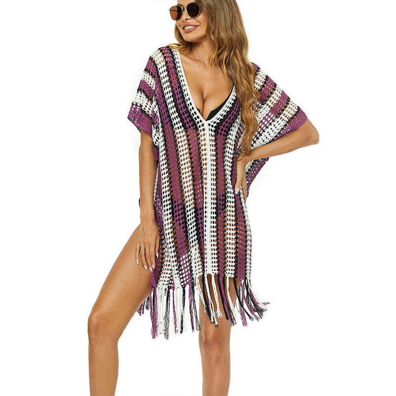 Big V-Neck Loose Wholesale Summer Dresses For Beach
