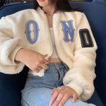 Fashion Letter Embroidered Slim Fit Jacket Baseball Uniforms Wholesale Coats