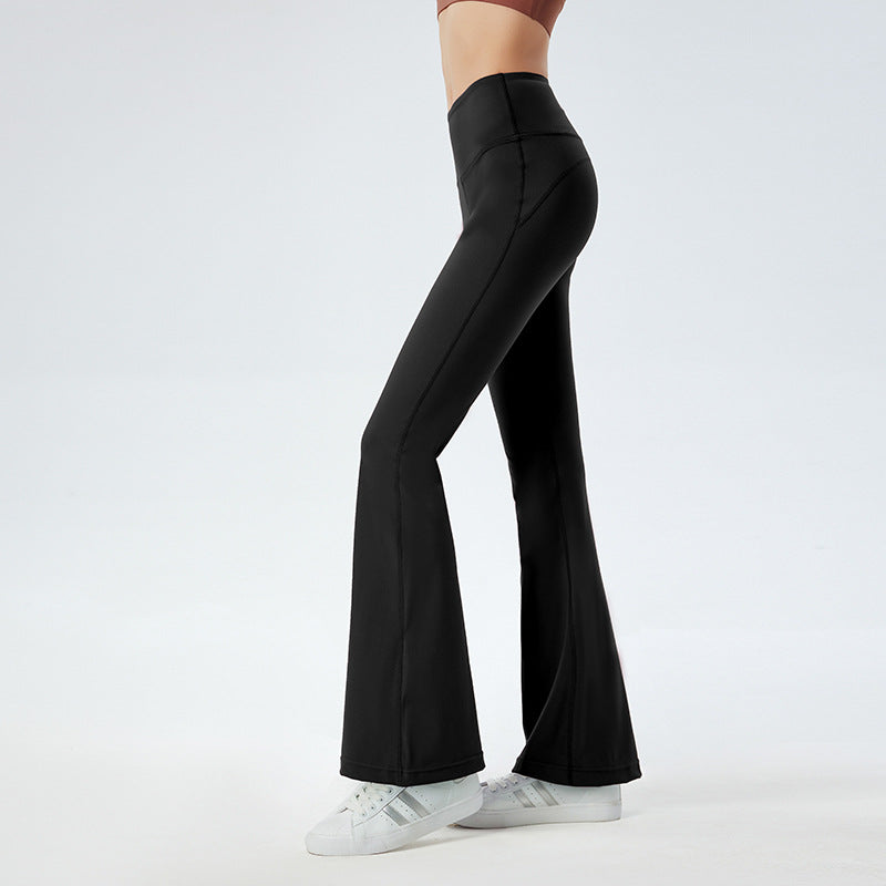 Casual Training High-Waisted Yoga Workout Flared Pants Wholesale Activewear
