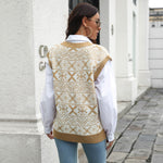 Casual Knitted Vest Christmas Vests Wholesale Womens Tops