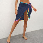 One-Piece Straps Stitching Wholesale Beach Skirt