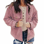 Solid Color Jacket Padded For Women Wholesale