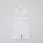 Athletic Bra & Shorts Womens 2pcs Seamless Wholesale Workout Clothes