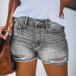 Summer Ripped Jeans Denim Shorts Wholesale Pants