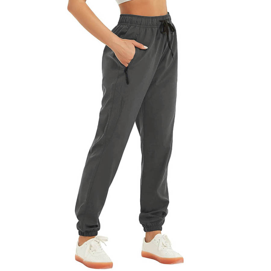 Solid Color Drawstring Women Sweatpants