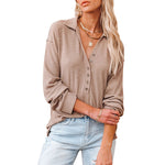 Wholesale Blouse Long Sleeve Shirt Casual Outfits Women'S Clothing Stores