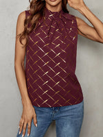 All-Match Commuter Casual Loose Sleeveless Print Tank Tops Wholesale Women'S Tops