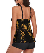 Printed Swimwears Tops & Boyshorts Womens 2 Piece Sets Tankini Womens Swimsuit Wholesale Vendors