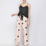 Women Camisole & Pants Satin Pajamas Homewear Sets Wholesale Loungewear