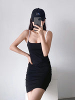 Women Fashion Spaghetti Strap Slim Fit Wholesale Bodycon Dresses Summer