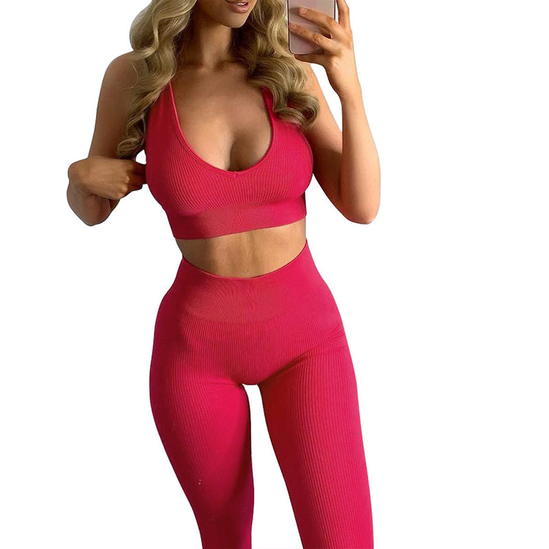 Seamless Yoga Clothing Wholesale Activewear Sports Sets Wholesale Women Suits