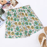 Floral High Waist Wholesale Womens Shorts For St. Patrick'S Day