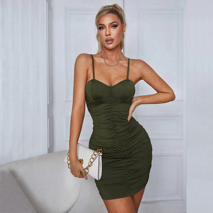 Sexy Short Knitted Wholesale Dresses Off-Shoulder Bodycon Design