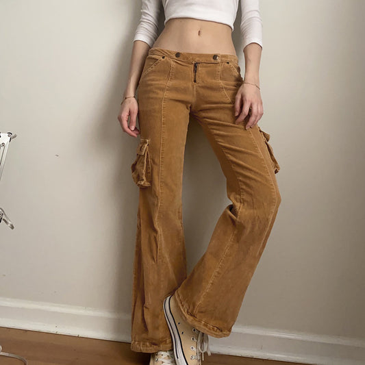 Low Waist Vintage Wholesale Casual Wide Leg Pants