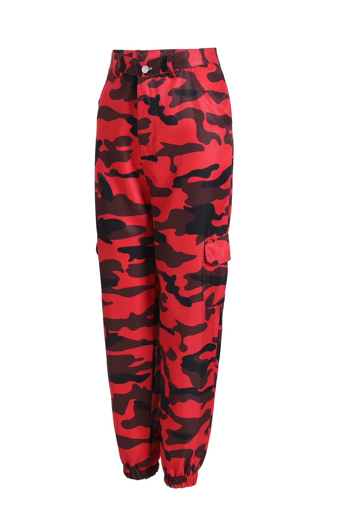 Camouflage Casual High Waist Harem Pants