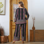 Curvy Pajamas 2pcs Sets Vintage Loungewear Wholesale Plus Size Clothing