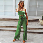 Sexy Backless Slim Fit Straight Leg Jump Suit Wholesale Jumpsuits