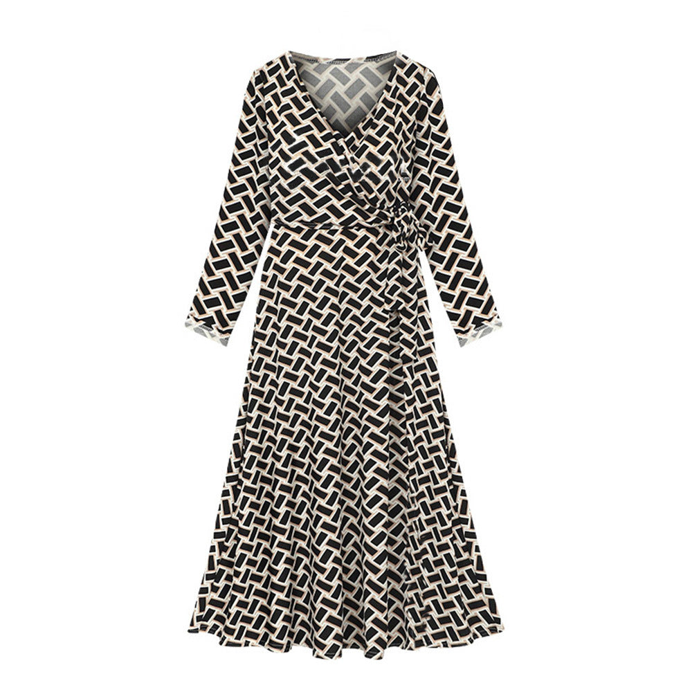 Plaid Wholesale Plus Size Max Dress