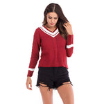 Pullover Thickened Red Knitted Bottoming Shirt Women Wholesale