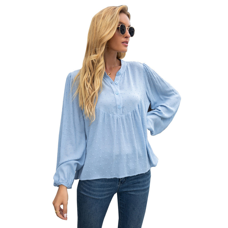 Wide Sleeve Cotton Linen Plus Size T-Shirt For Women Wholesale