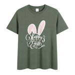 Women Fashion Easter Letter Print Wholesale T-shirts Summer