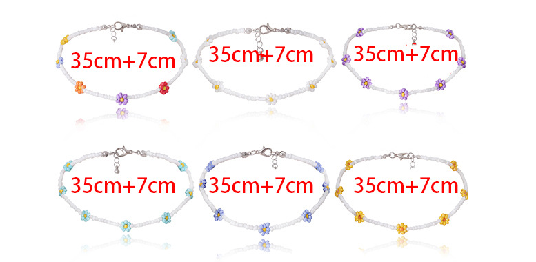 Patchwork Flower Necklace Western Accessories Wholesale