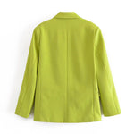 Fashion Solid Color Business Casual Women Blazers  Wholesale Blazer Jackets