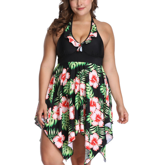 Floral Swing Plus Size Swimwear Wholesale