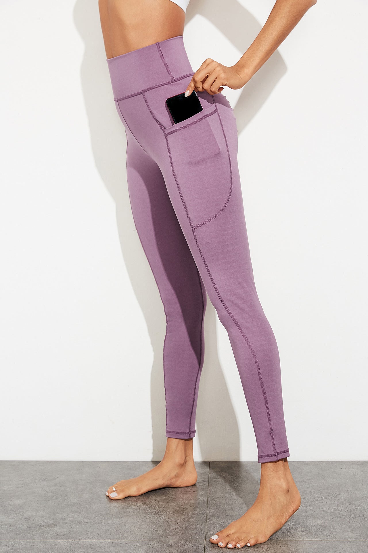 Yoga Pants Tights Wholesale Womens Leggings With Pockets High Waist Sport Pants