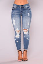 Sexy Ripped Slim Jeans Pants Wholesale Denim Pants