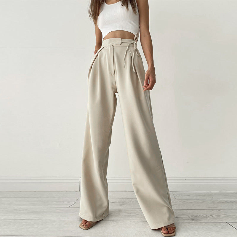 Mopping Wide-Leg Wholesale Women Trousers