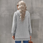 Fashion Hooded Pullover Sweatshirt Wholesale Womens Tops