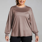 Running Loose Yoga Quick-Drying T-Shirts Wholesale Plus Size Clothing