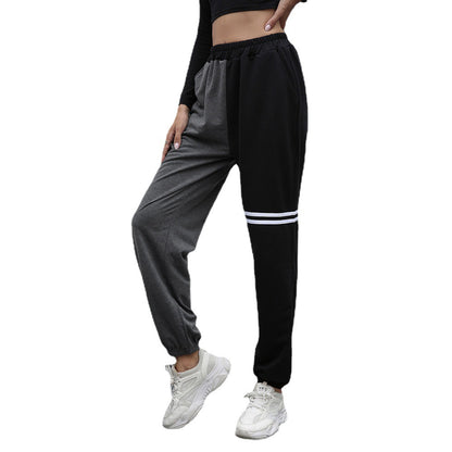 Color Blocking Women Sweatpants Wholesale