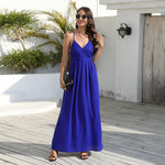 Lace Suspender Backless High Waist Sling Dress Wholesale Maxi Dresses
