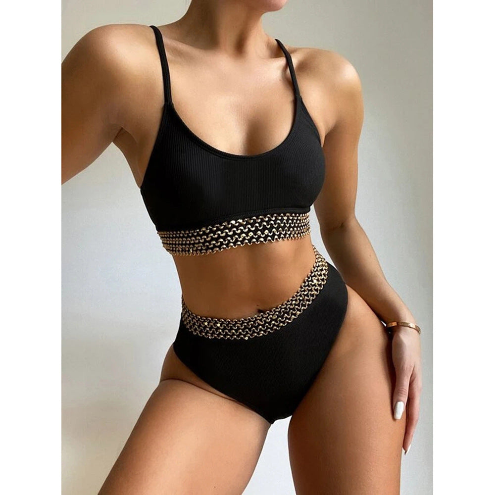 Black Pit Strip Bikini Wholesale