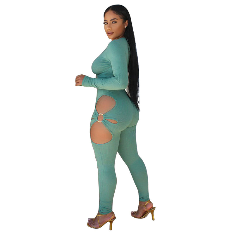 Skinny Crop Top + Leggings Wholesale Two Piece Sets For St. Patrick'S Day