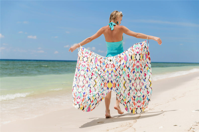 Multifunctional Bath Towel Outdoor Sun Protection Blouse Wholesale Beach Dress