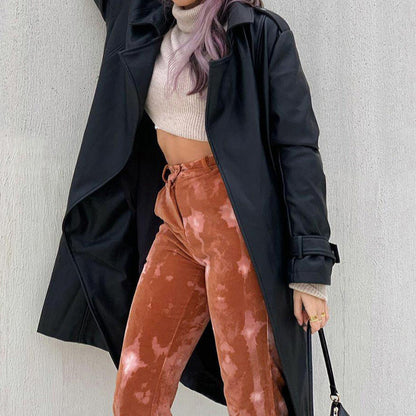 Tie Dye Wide Leg Women Pants