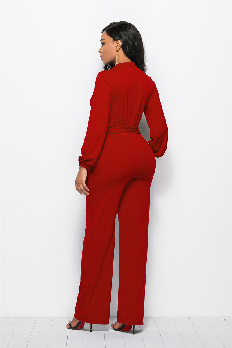 Long Sleeve Belt Up Purity Wholesale Rompers