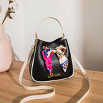 Scarf Decorated Solid Color Wholesale Fashion Handbags Single Shoulder