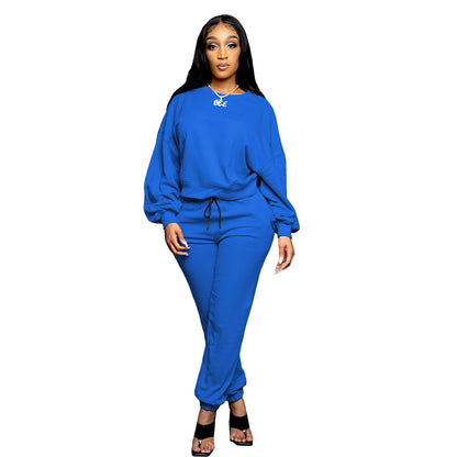 Xmas Wholesale 2pcs Thick Sweatsuit Sets For Women SO210262