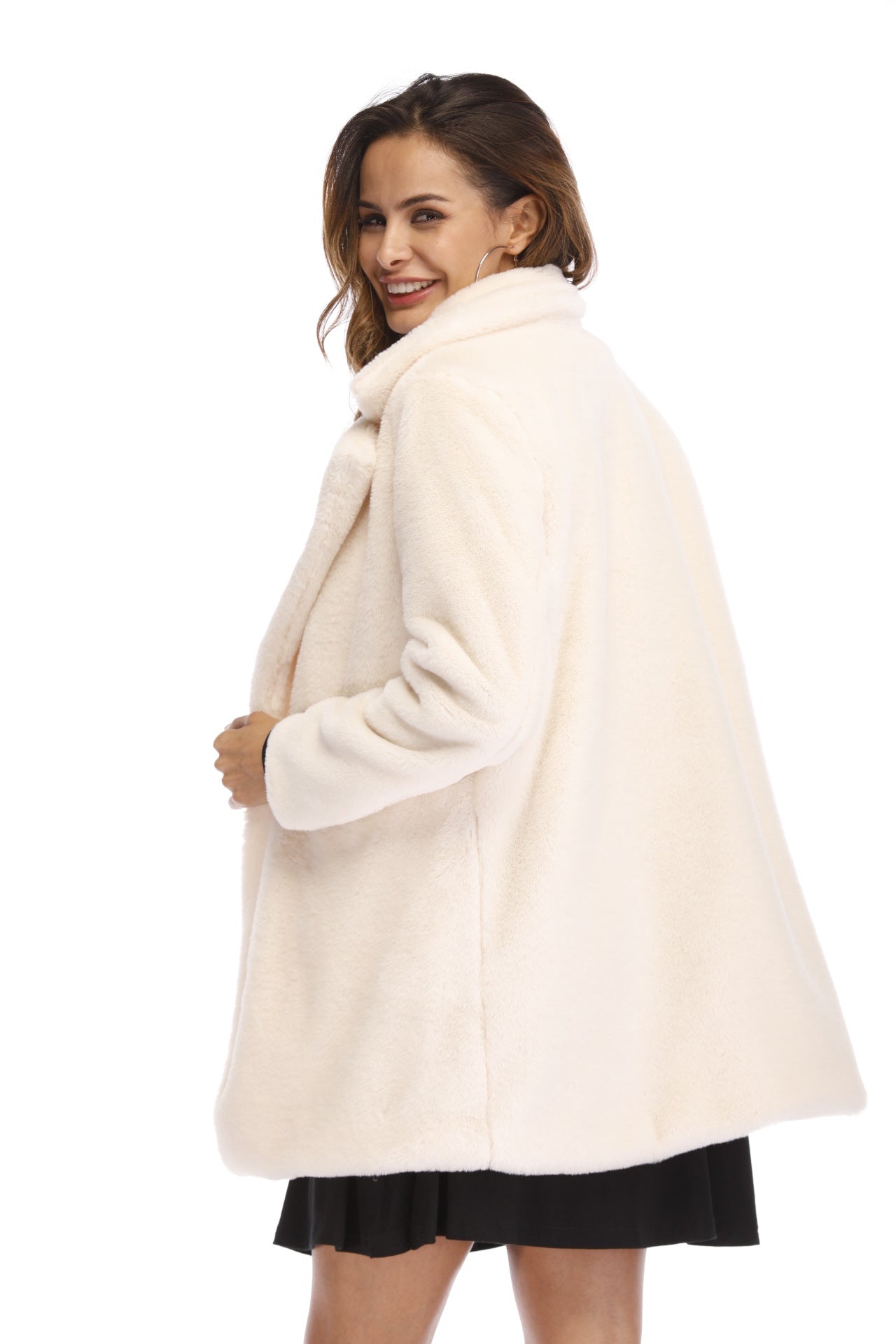 Loose Fur Fleece Jacket For Women Wholesale