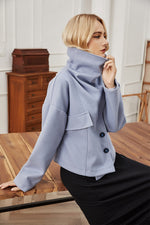 Wholesale Thin Short Thickened Woolen Women Coat